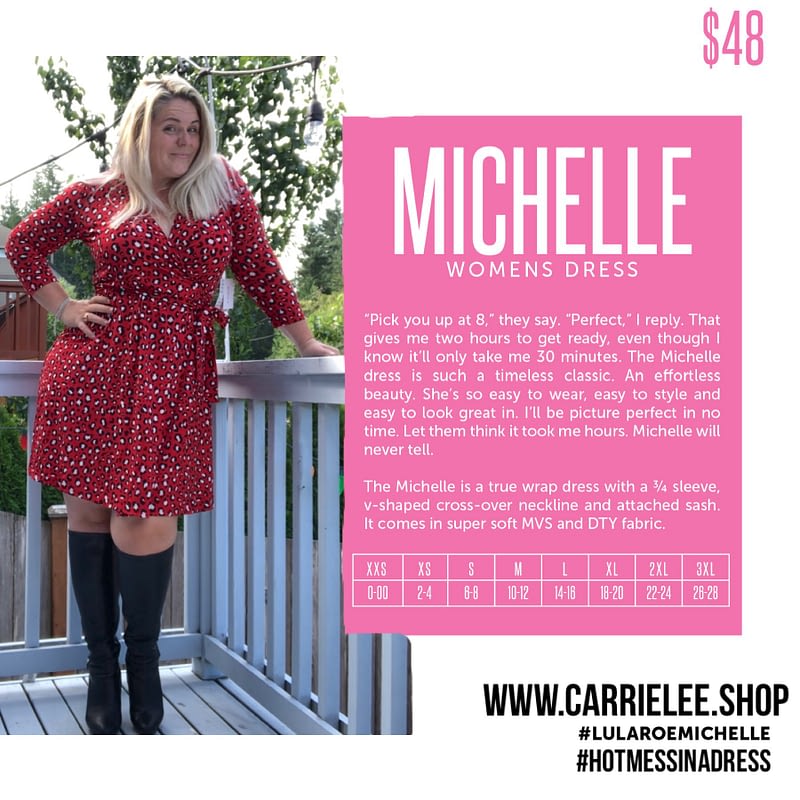 MICHELLE WRAP DRESS – Hot Mess In a Dress